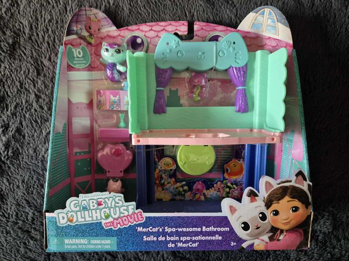 Gabby et la Maison Magique - Gabby Dollhouse - Pièce La Salle De Bain Marine