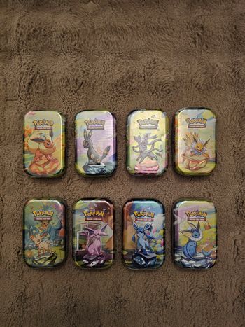 Pokémon Set Mini Tins Évolution prismatique 8.5