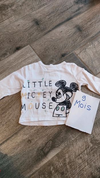 T-shirt manches longues Mickey Disney