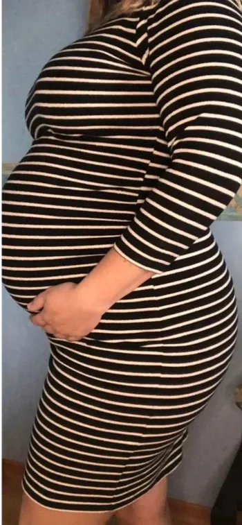 Robe  de  grossesse  de  créateur  pièce unique  (44)  neuve