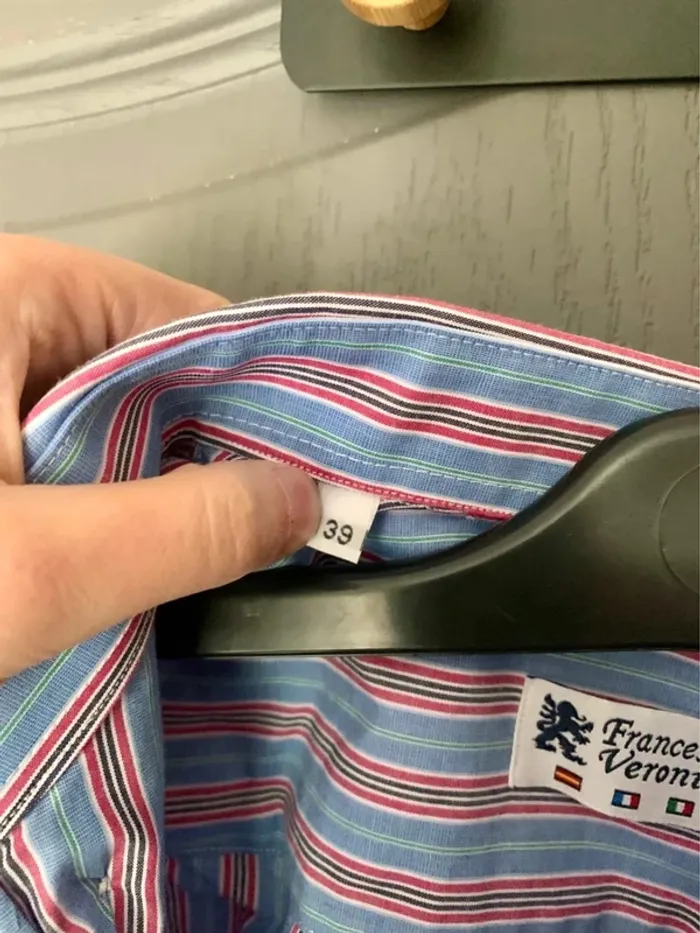 Chemise homme manches courtes - Francesco Veroni - photo numéro 3