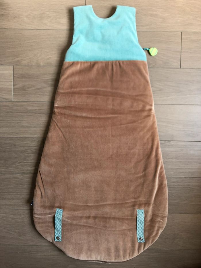 Gigoteuse chaude en velours 90/110 cm Les Jolis pas beaux Moulin Roty T-6/36 mois - photo numéro 4