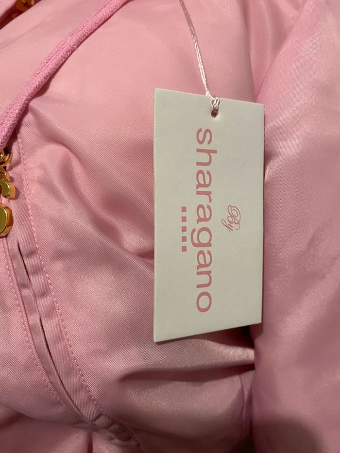Blouson doudoune style yk2  sharagano rose 36 style yk2 - photo numéro 3