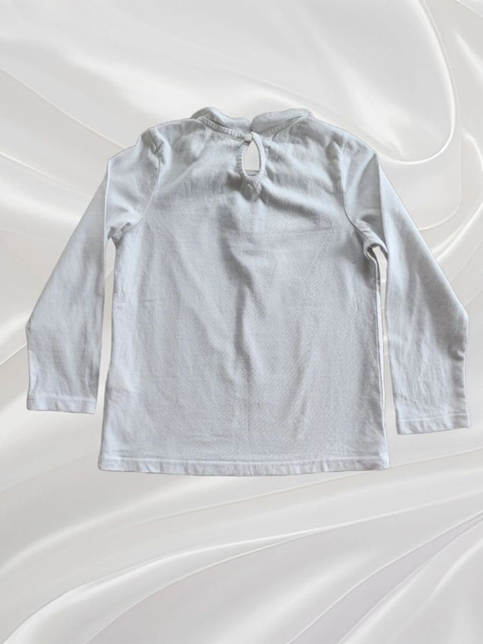 Haut manches longues col fille 5 ans - photo numéro 2