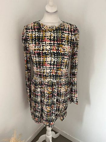 Robe à motifs colorés Zara M