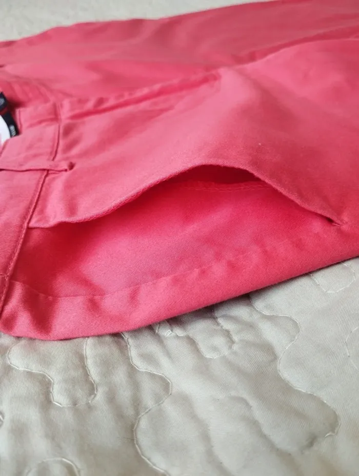 Pantalon droit classique Kiabi rose été taille 38 femme - photo numéro 5