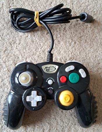 🎮 Manette noire MadCatz pour Nintendo Gamecube GC