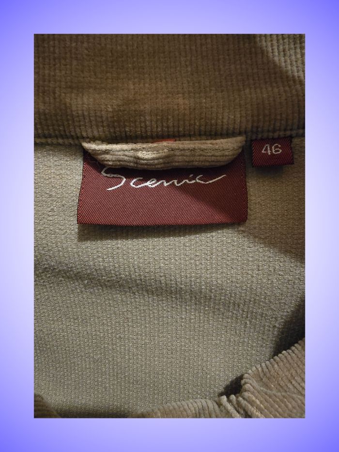 Manteau Veste Mi-long Vintage Beige Taille 46 XXXL Scenic - photo numéro 3