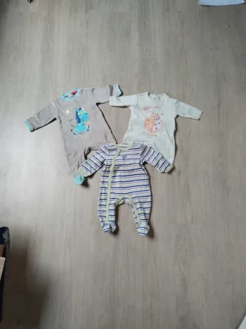 Lot pyjama bébé 3 mois