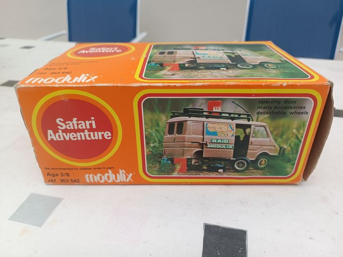 Rare Jouet de Collection Modulix – Safari Aventure Van RAID (Années 80) - photo numéro 6