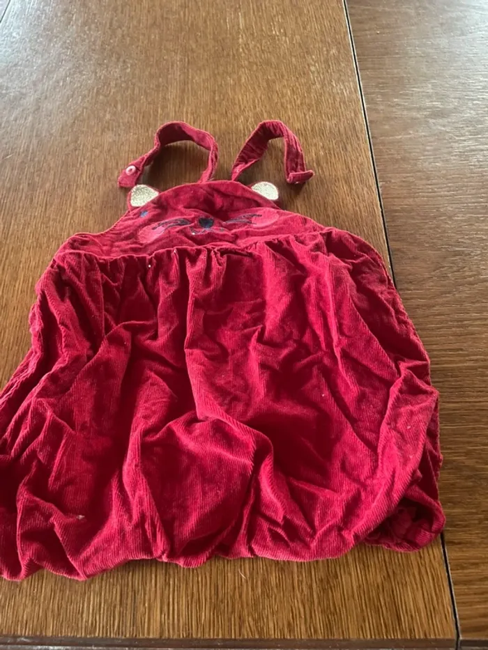 robe velours hiver