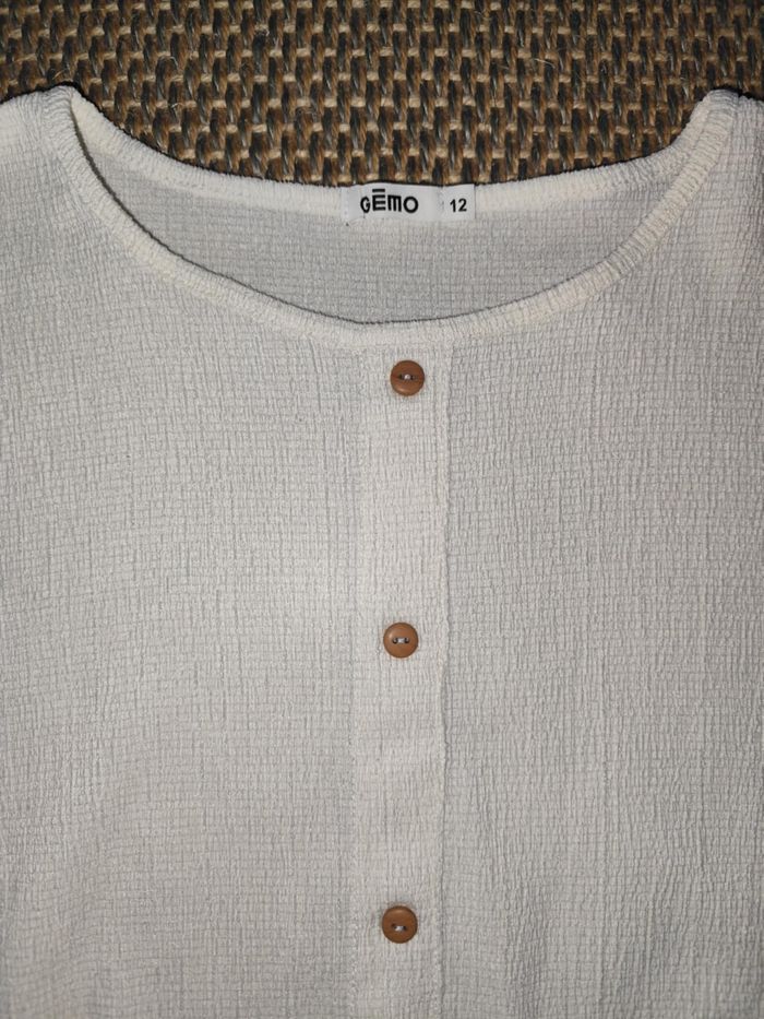 Tunique d'été fille en 12 ans Gémo , très bon état - photo numéro 2