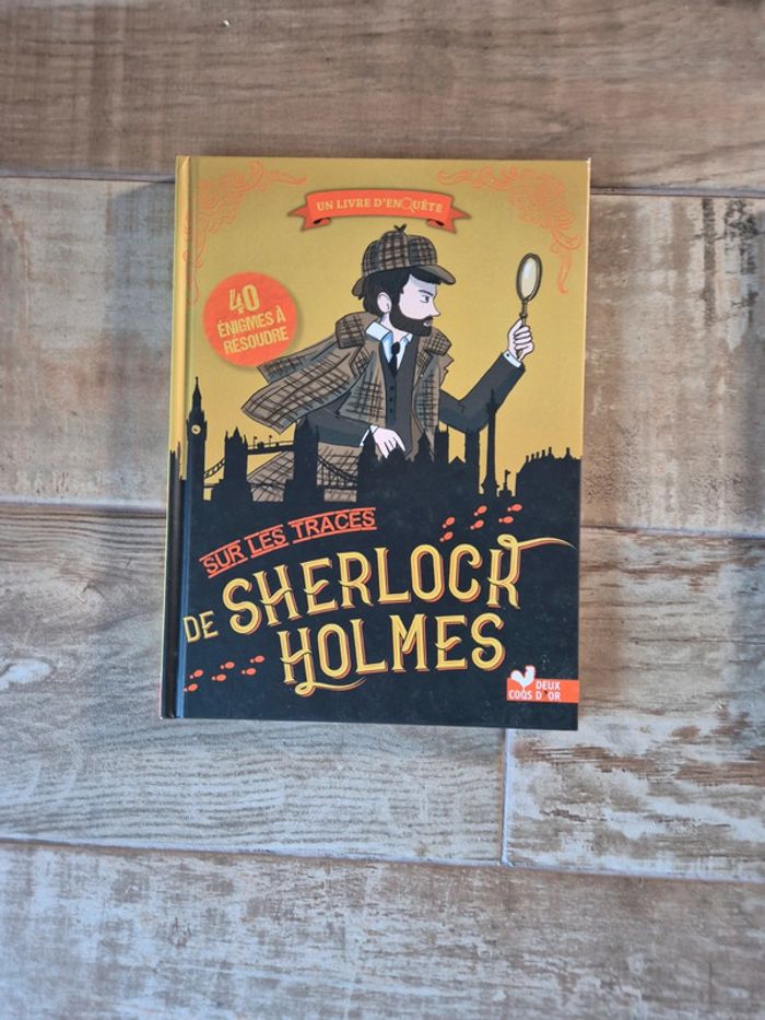 Livre sur les traces de Sherlock Holmes