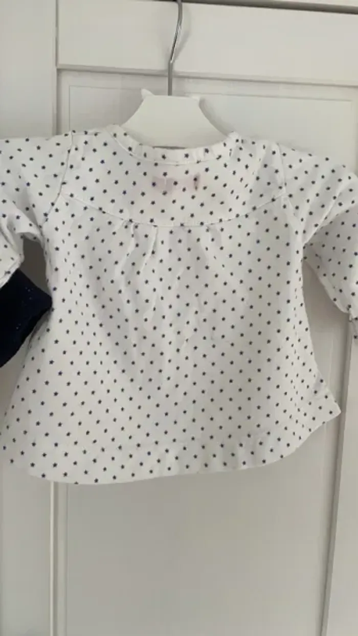 Ensemble Gilet Gymp et blouse Tissaia 3 mois - photo numéro 12