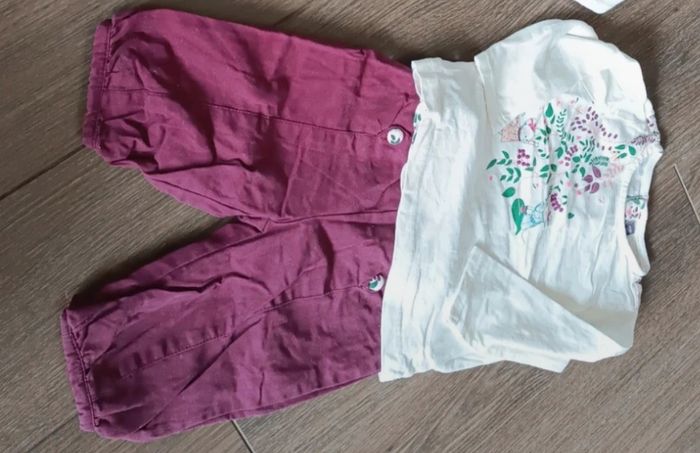 Ensemble pantalon tshirt