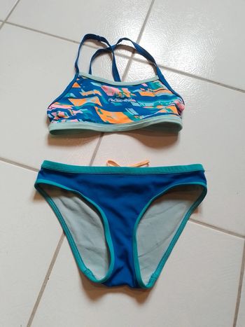Maillot de bain 2 pièces fille Nabaiji