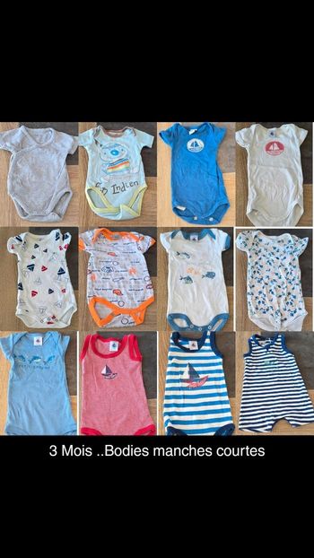 Lot de vêtements garçon 3mois Été