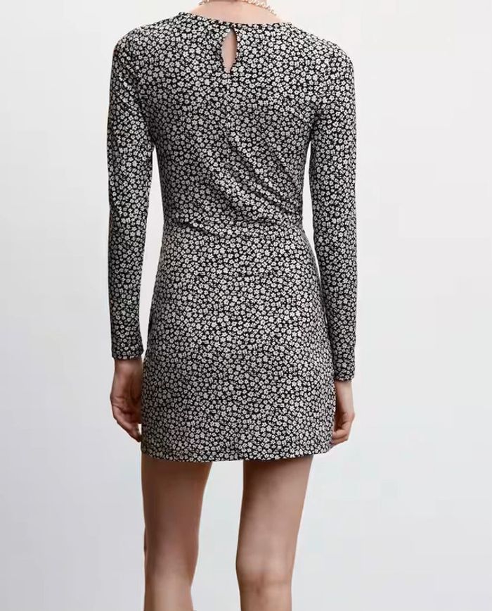 Robe courte à fleurs - Mango - photo numéro 5