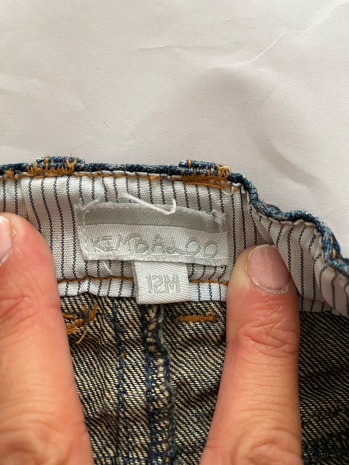 Lot de 3 pantalons jeans 👖 - Kimbaloo, Creeks & autre - 12 mois - TBE - photo numéro 3