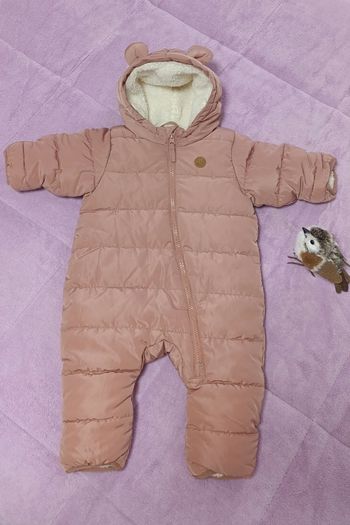 Combinaison à capuche matelassée Neuve