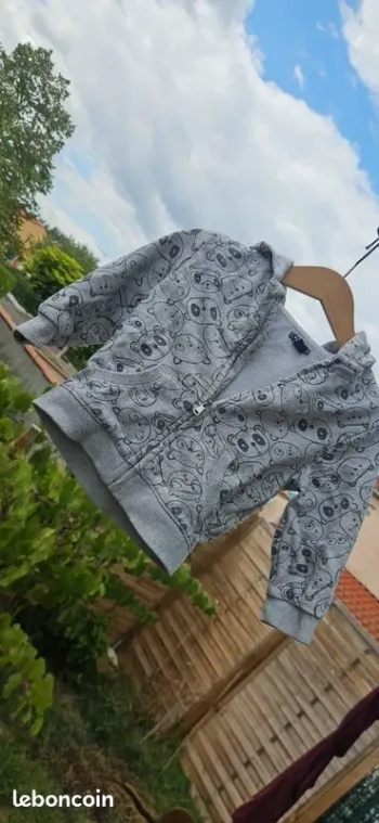 Gilet à capuche kiabi