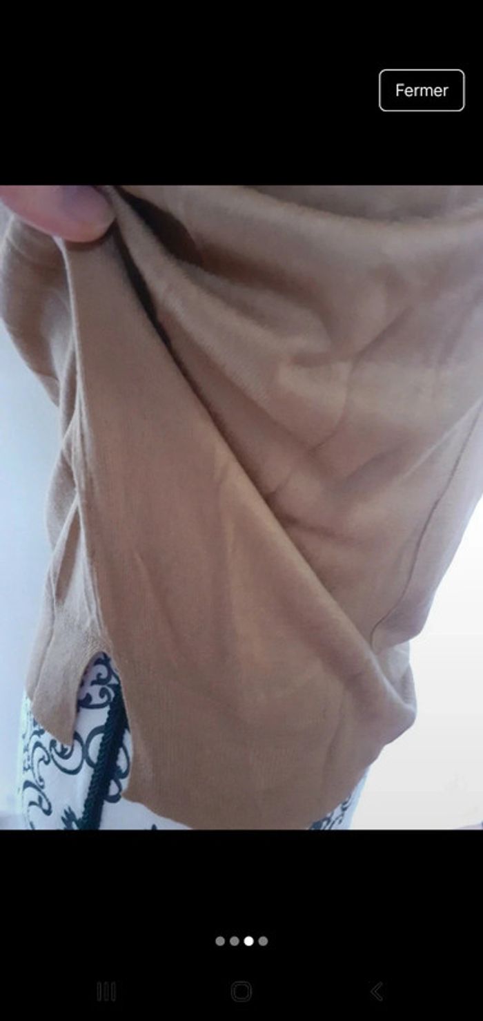 Pull camel mi saison - photo numéro 3