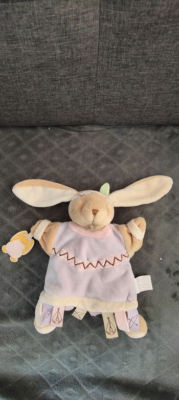 lapin marionnette indien zig zag