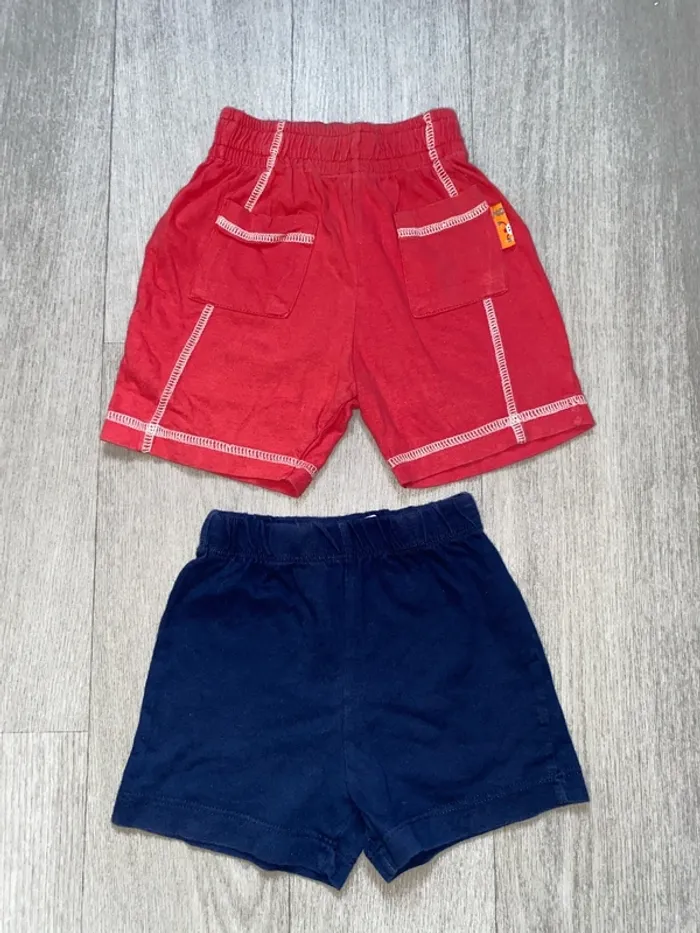 Lot de 2 shorts 6mois