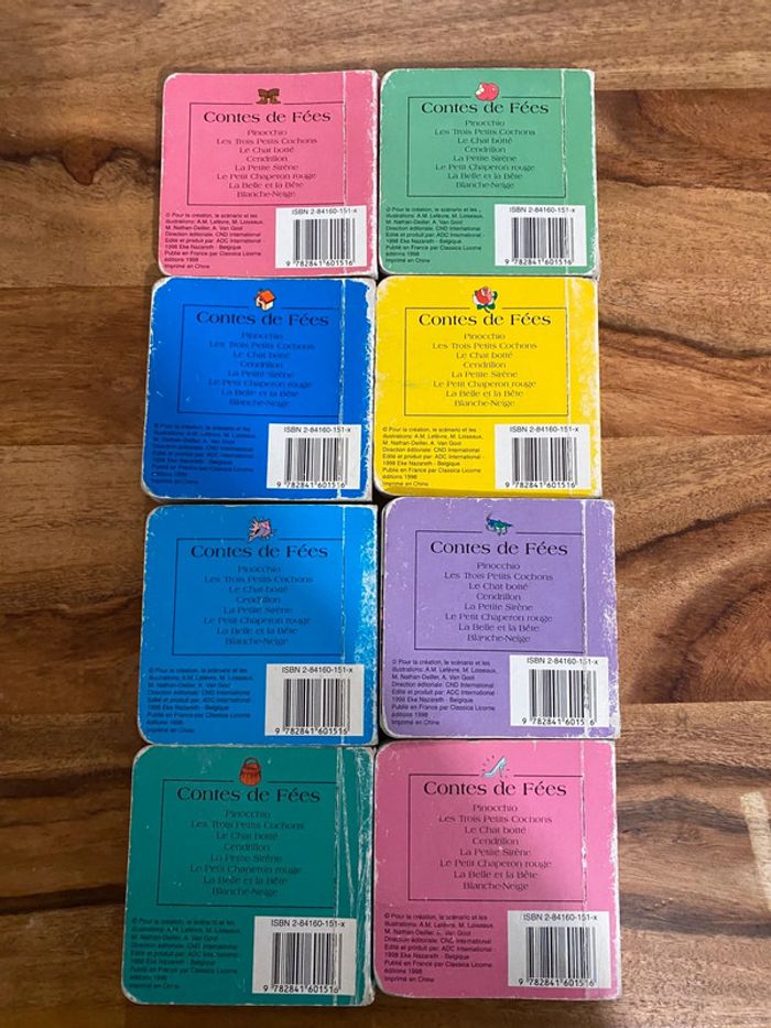Lot de 8 livres Disney - photo numéro 2