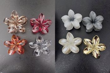 Pince a cheveux fleur 