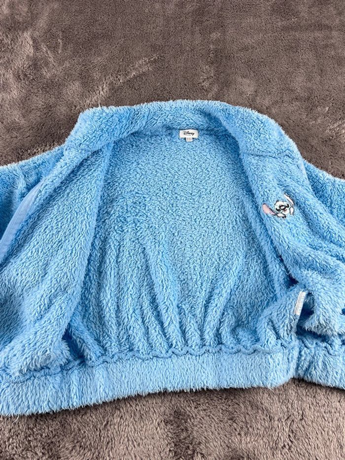 Veste Polaire Disney Lilo & Stitch Bleu Ciel Taille XS - photo numéro 15