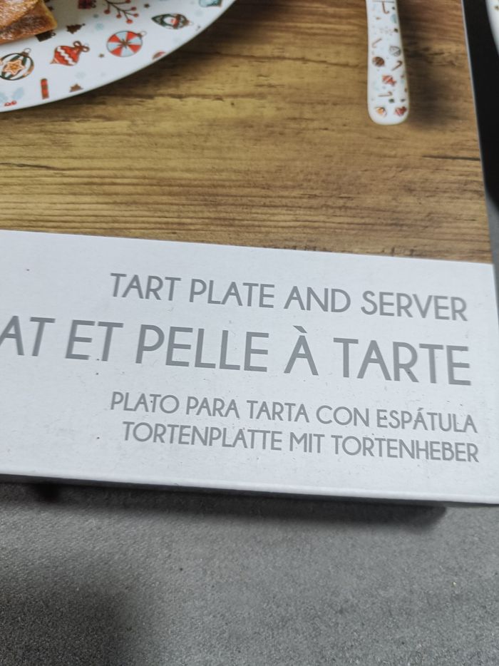 Plat et pelle a tarte - photo numéro 3