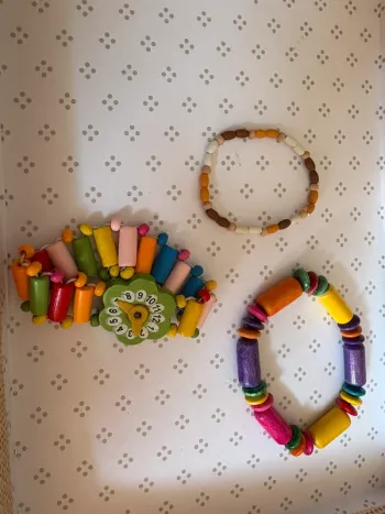 Lot de bracelet en bois
