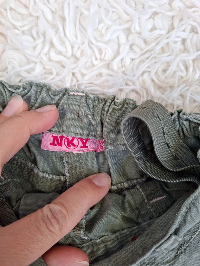 Jean cargo fille kaki - photo numéro 6