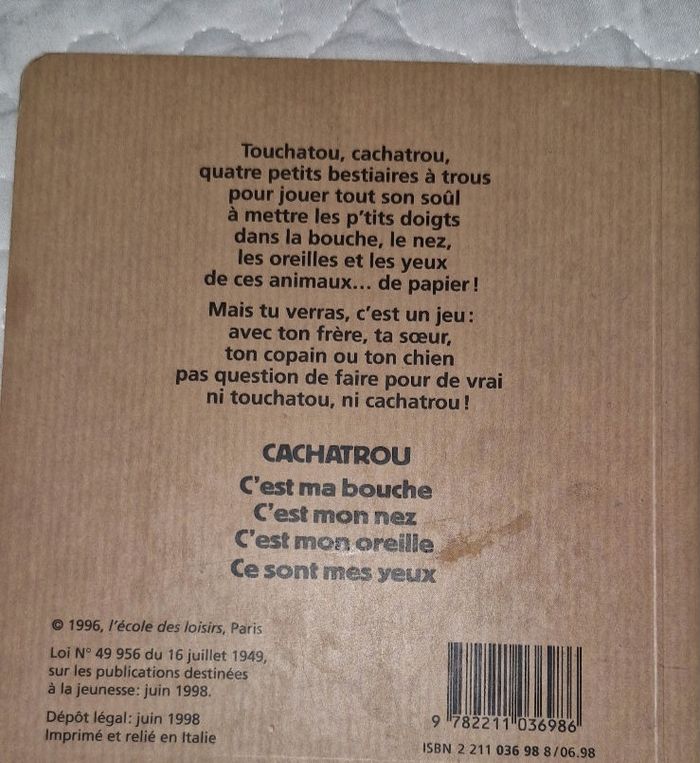 Livre bebe cachalou - photo numéro 2