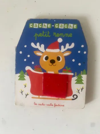 Cache-cache Petit Renne - livre enfant, bébé
