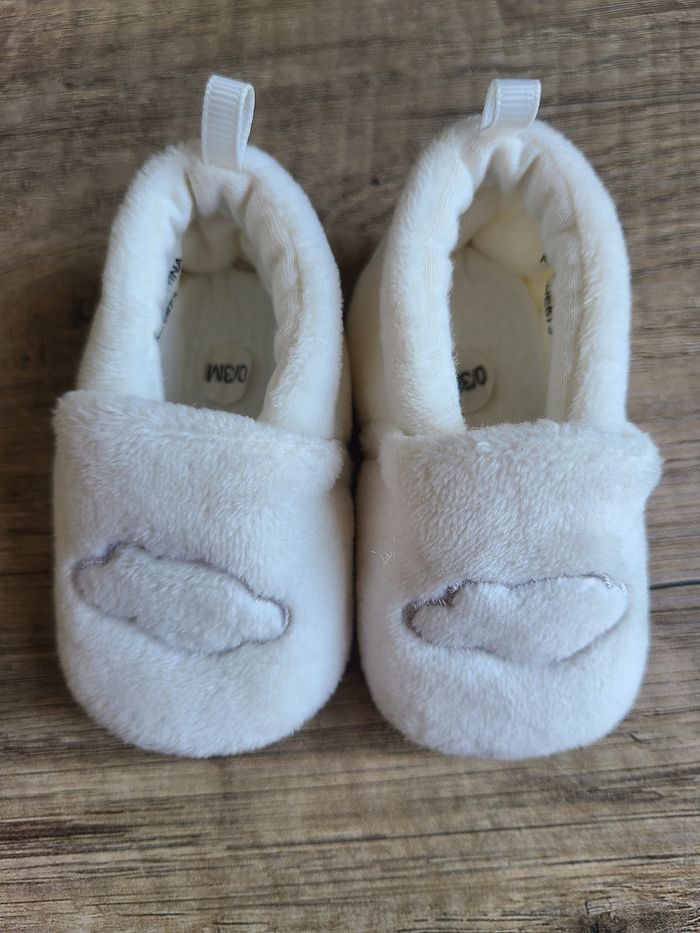 Paire de chaussons 0-3 mois