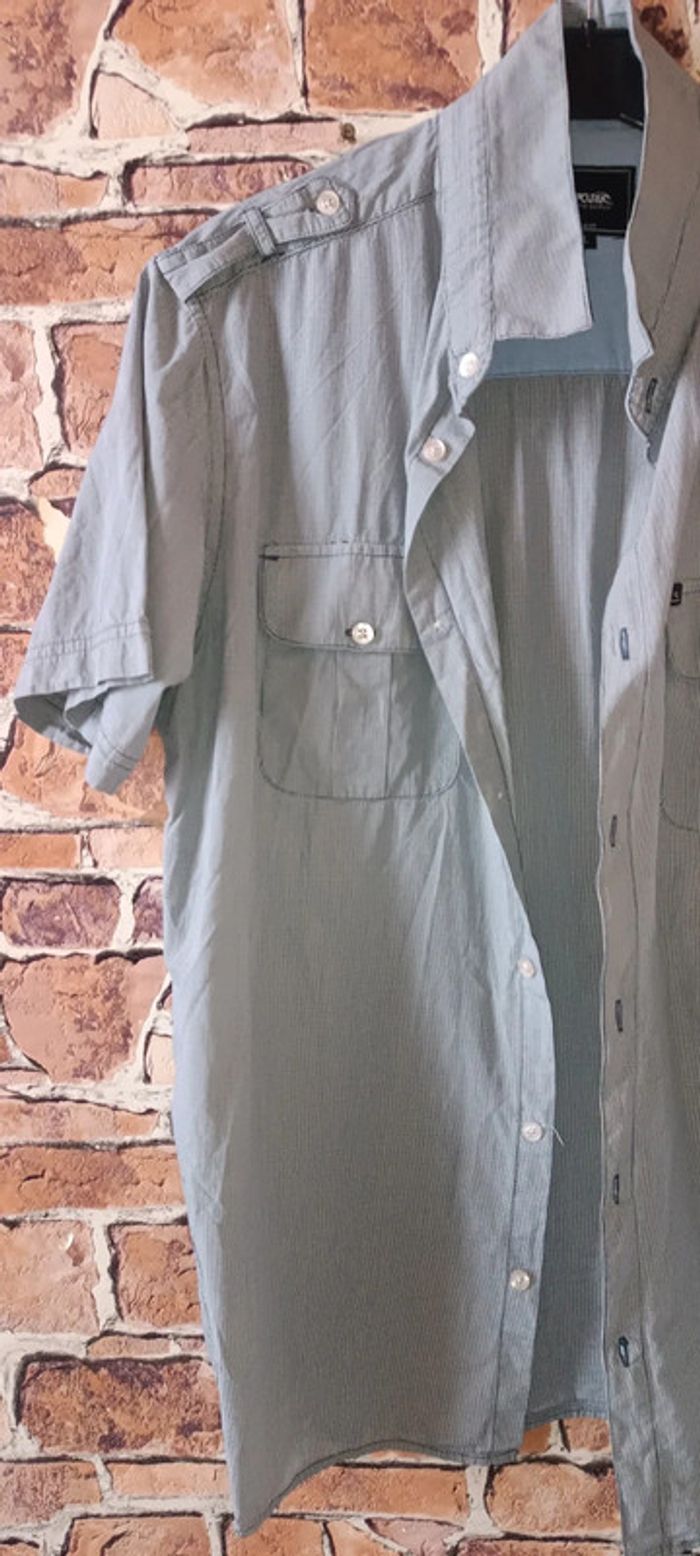 Chemise à carreaux gris Ripcurl - photo numéro 2