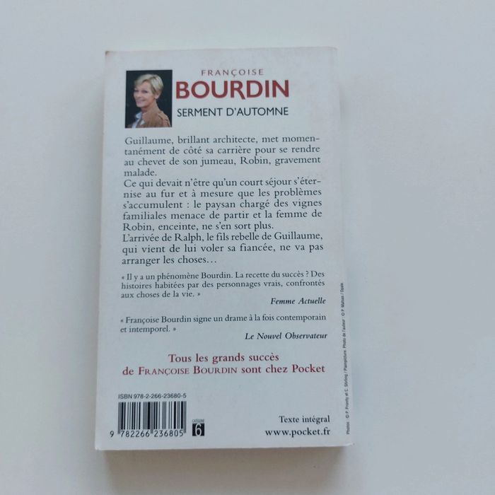 Livre - Serment d'automne - photo numéro 2