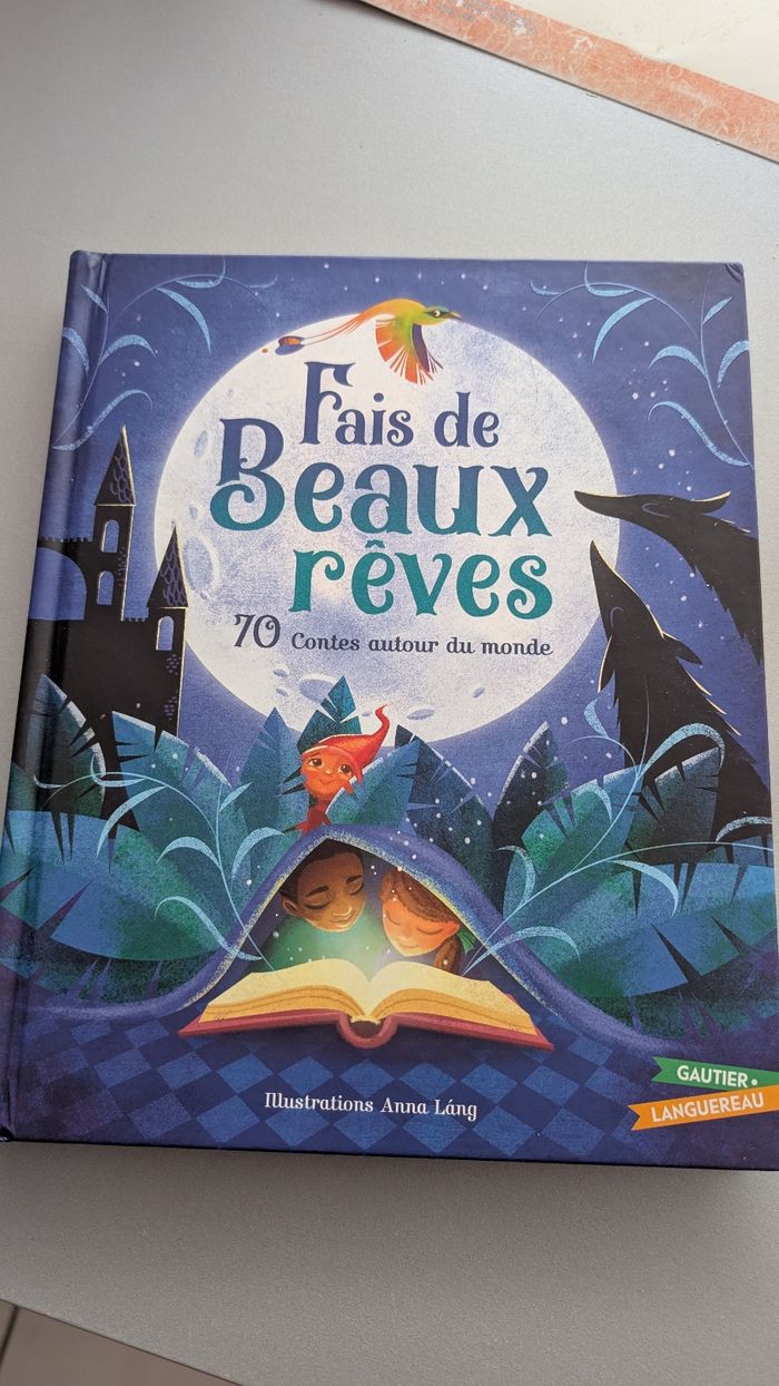 Livre contes "fais de beaux rêves"