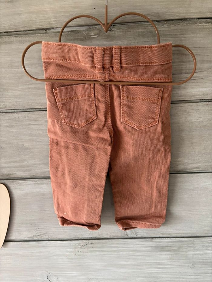 Jeans cuivre Vertbaudet - photo numéro 3