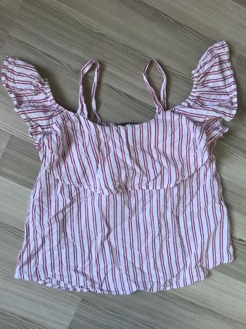 Blouse Primark à rayures comme neuve T.36