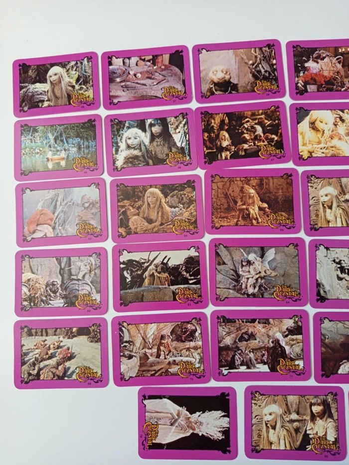 Lot cartes The dark Crystal - photo numéro 3