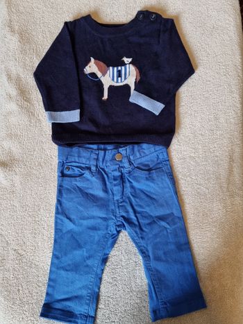 Ensemble bébé taille 6 mois