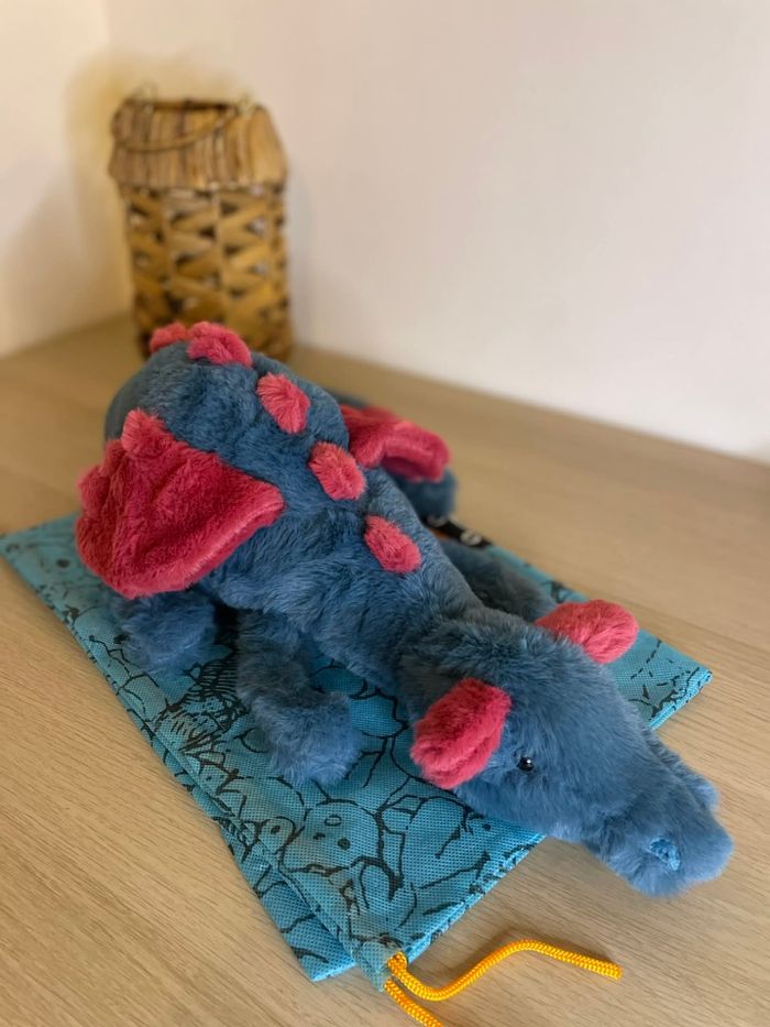 Peluche Jellycat large Dexter dragon - photo numéro 6