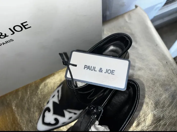 Superbes bottines en cuir, taille 38, Neuf - Paul & Joe - photo numéro 14