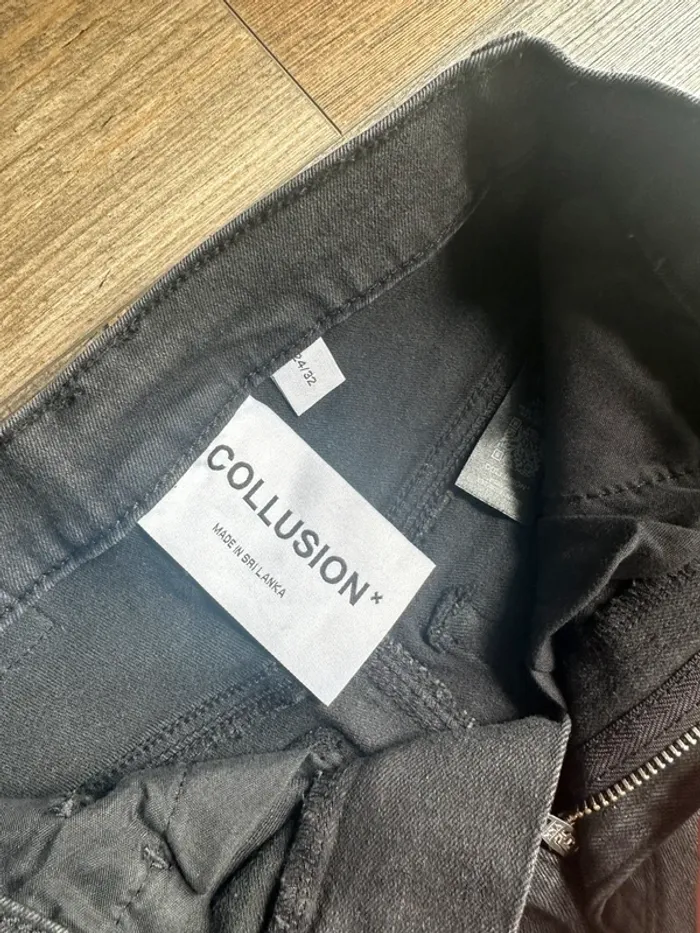 Jean skinny noir – Collusion – Neuf - photo numéro 2