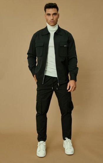 Frilivin ensemble pantalon cargo et veste