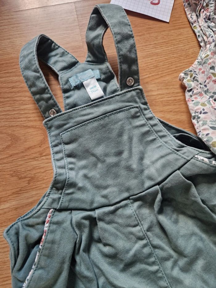 Ensemble salopette short - photo numéro 3