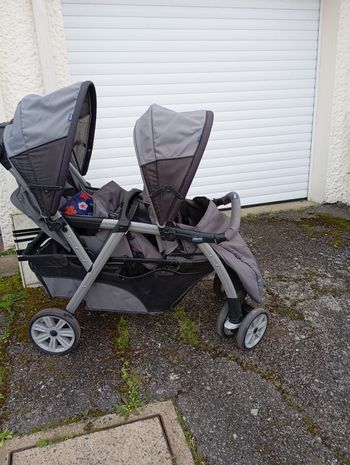 Poussette double chico